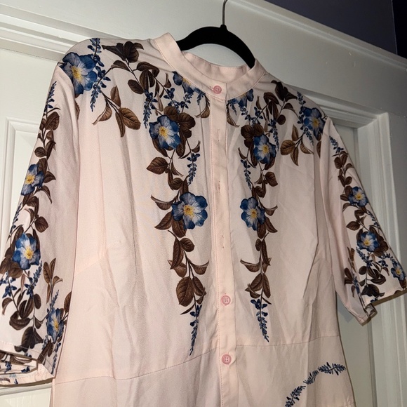 NWOT Women's Floral Print Vintage Dress - Picture 5 of 6